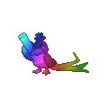 Rainbow Galarian Farfetchd